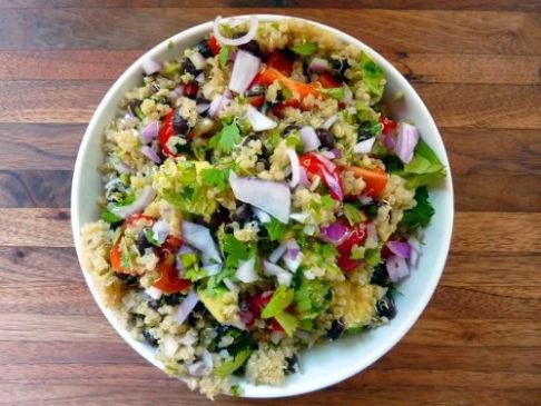 Quinoa and Black Bean Salad