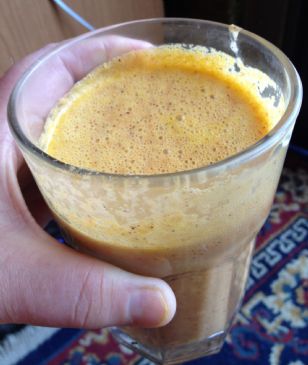 Clementine Carrot Blueberry Smoothie