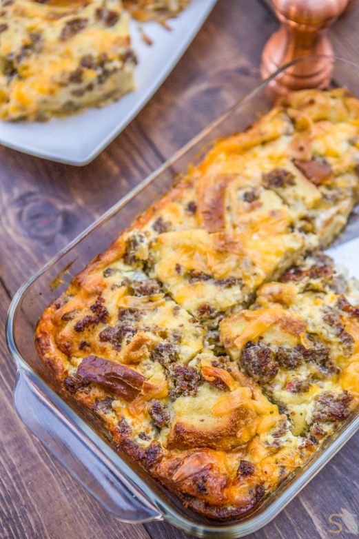 Easy Breakfasts-Sausage Egg Casserole (305 cal)