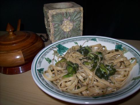 Linguini and Broccoli Rabe
