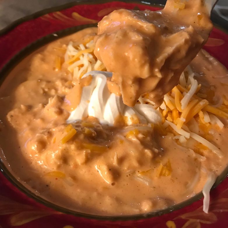 Low Carb Chicken Taco Soup in the IP via Plain Chicken