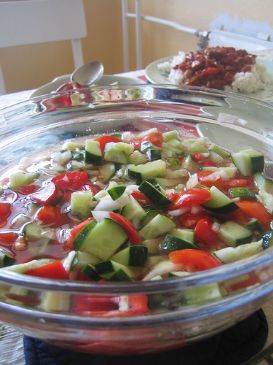 Sherry's Cucumber Salad