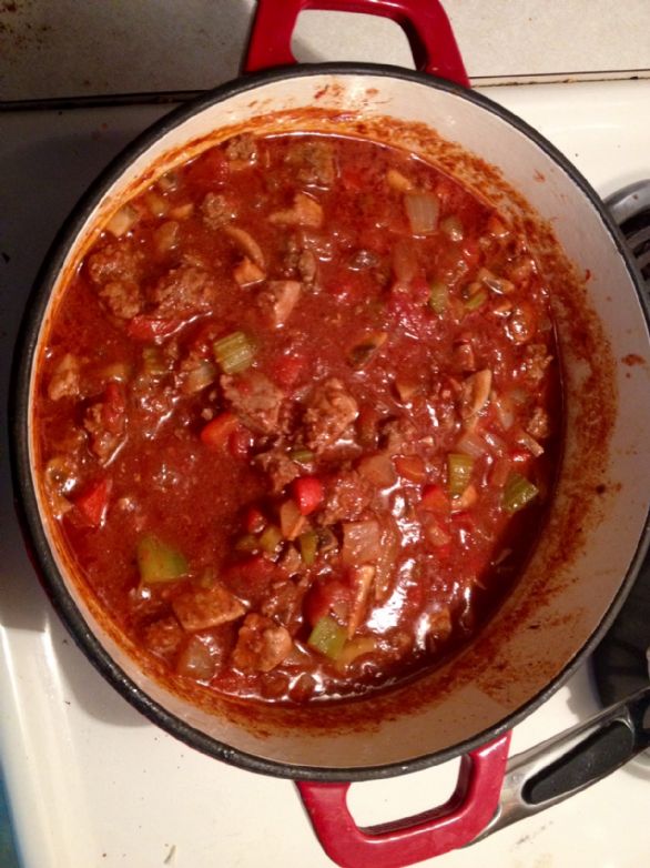 Chili, Low Carb and High Fat