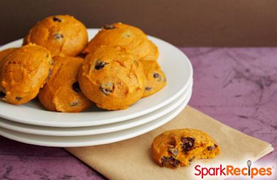 Easy Pumpkin Chocolate Chip Cookies