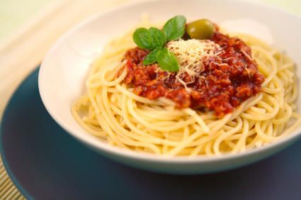 Pastachuita Spaghetti Bolonese