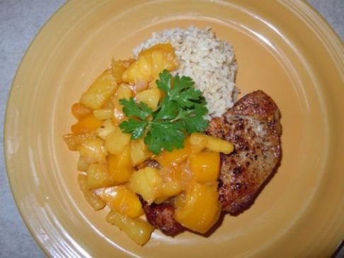 Pineapple Pork Chops