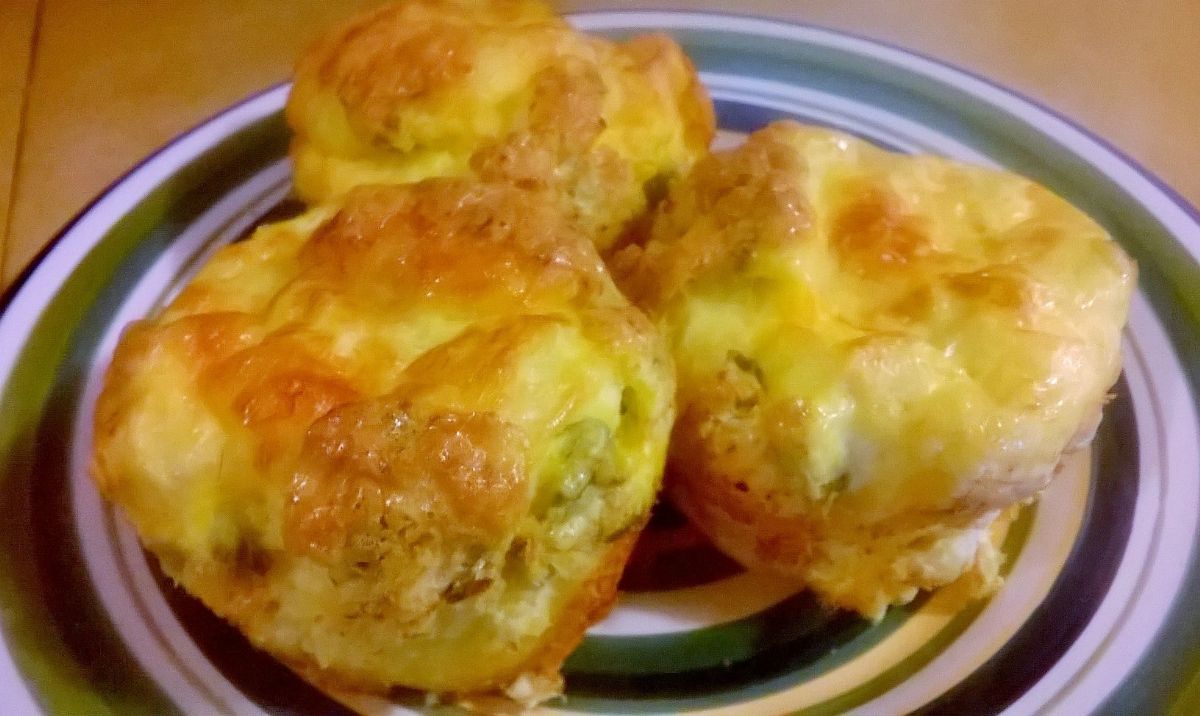 Jalapeno Cheese Egg Muffins (Little Fritatas)
