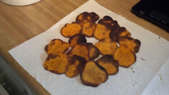 Basic Sweet potato chips