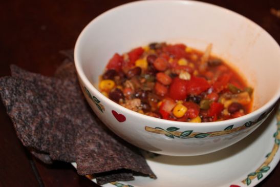 Crock-Pot Chili with Vegetables