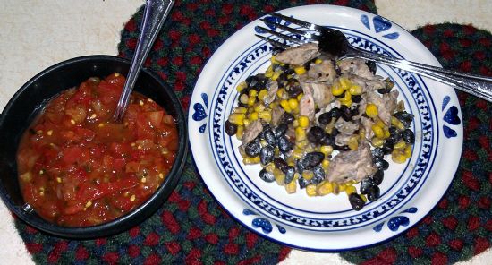Southwest Chicken Beans and Corn skillet lunch (1 cup)
