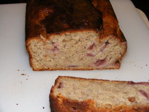 Strawberry Greek Yogurt Banana Bread