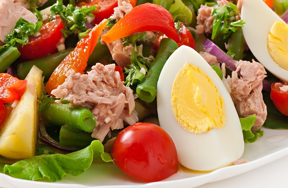 Simple Nicoise Salad