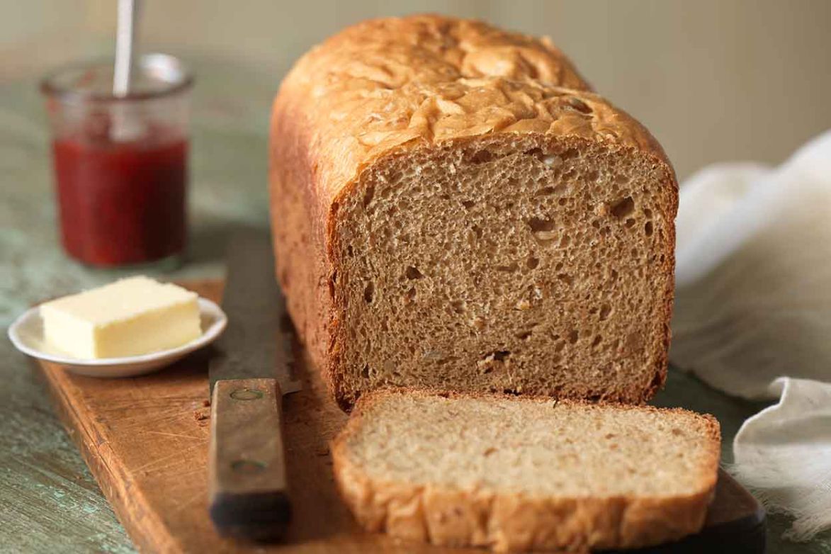King Arthur Whole Wheat Bread Machine loaf