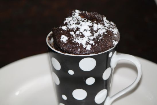 Molten Mug Chocolate Cake