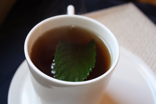 Hot Mint Tea