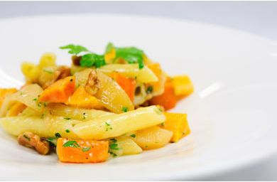 Pasta with Butternut Squash and Sage Brown Butter