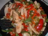 Pineapple Chicken Stir Fry