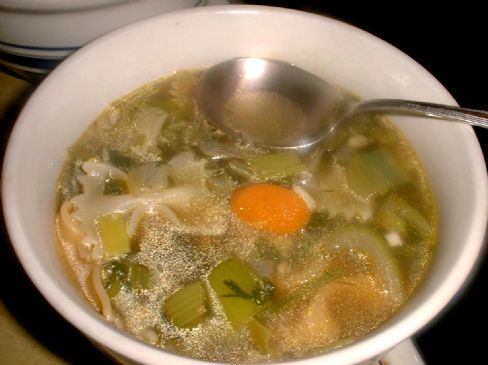 JEWISH VEGETARIAN SOUP WITH PARSNIPS