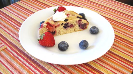 Berry Muffin Top Cake