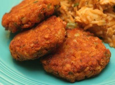 Crispy Cajun Chickpea Cakes