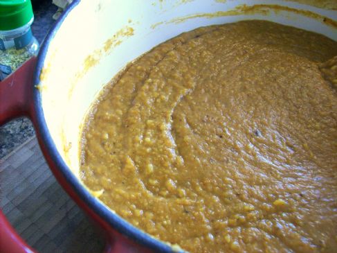 Orange-Hued Curry Potage