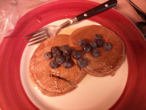 100-Calorie Cinnamon Pancakes!