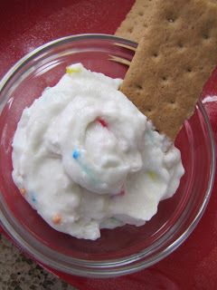 Funfetti Gluten Free Cake Batter Dip