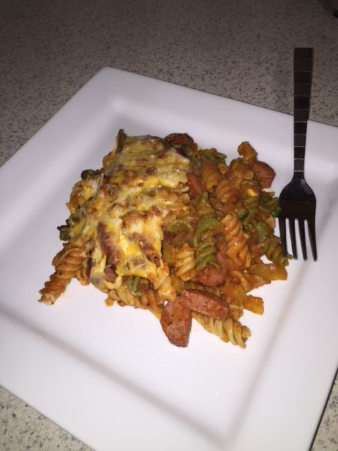 Smoked Sausage and Veggie Pasta