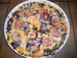 Fig and Berry Clafouti