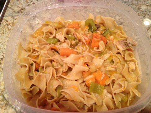 Chicken Veggie Noodle Soup