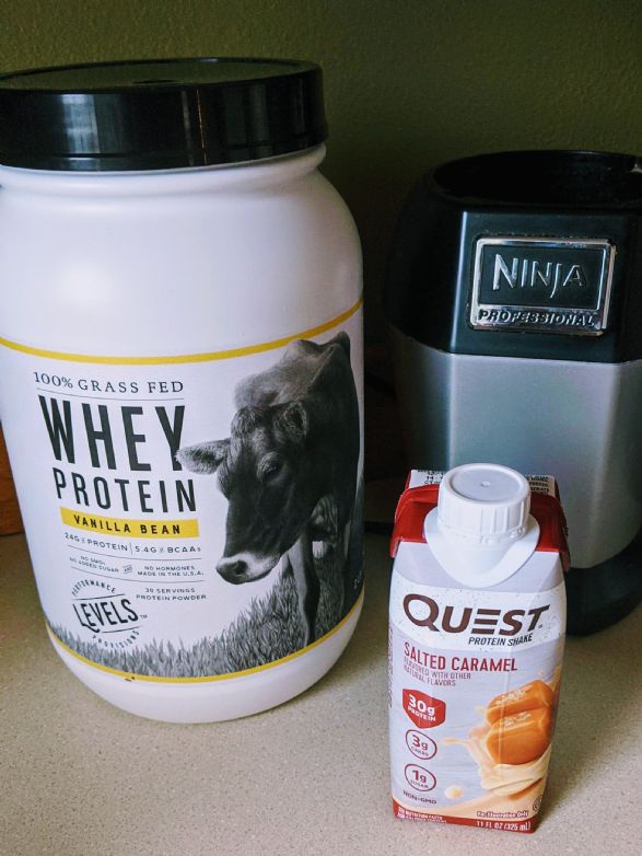 Salted Caramel Protein Shake