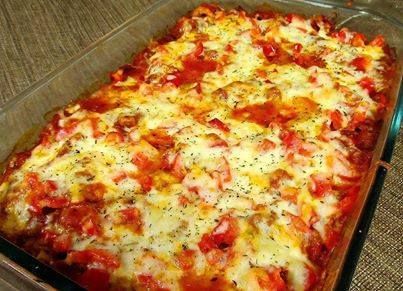 Zucchini Pizza Casserole