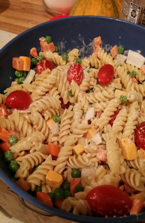 Cold Rotini Pasta Salad