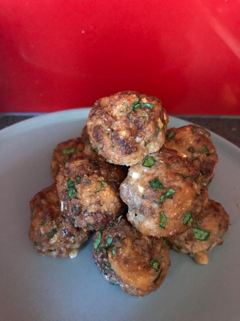 Italian Baked Meatballs