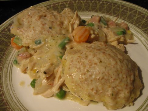 Modified chicken and dumplings