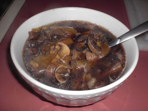 Mushroom and Daikon Soup