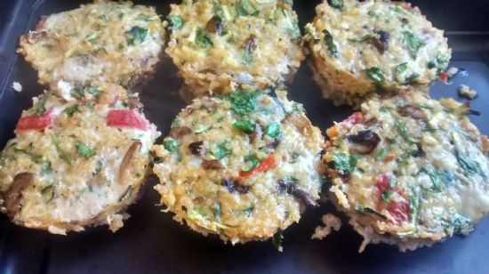 Quinoa Quiche Cups