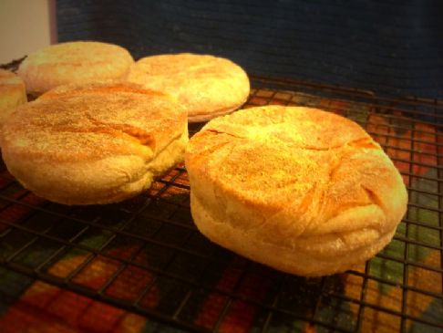 Gary's Bread Machine Wheat English Muffins