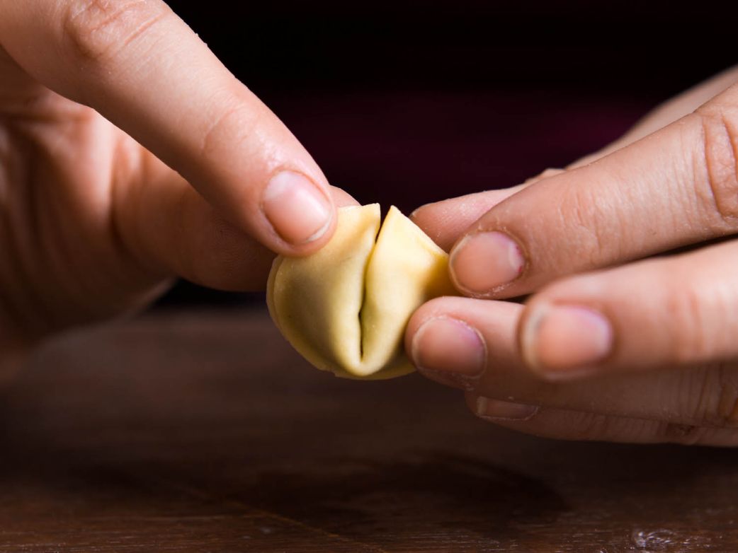 Homemade pasta dough