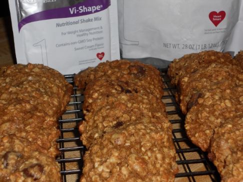 Vi-Shake Banana Nut ChocoChip Oatmeal cookies