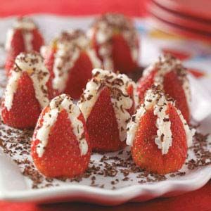 Chocolate-Almond Strawberry Bites