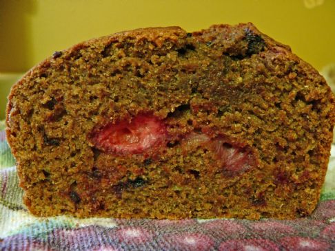 Whole Wheat Strawberry Bread