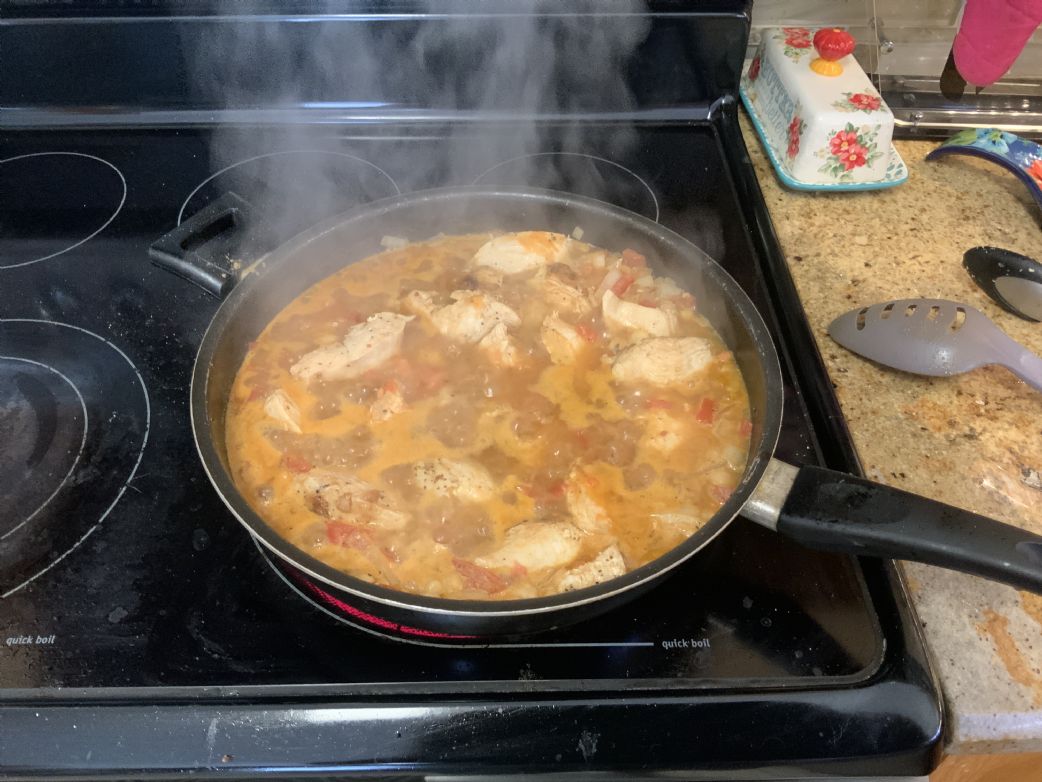 One Pan Moroccan Chicken