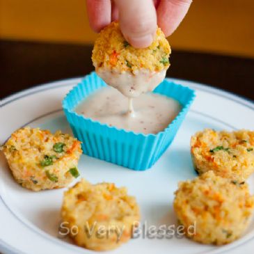 Cheesy Quinoa Bites