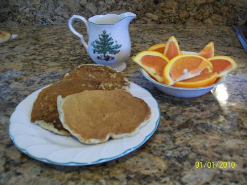 Apple Walnut Pancakes