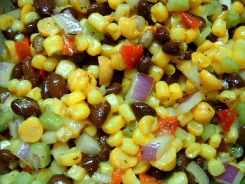 Succotash Salad (Black Bean and Corn Salad)