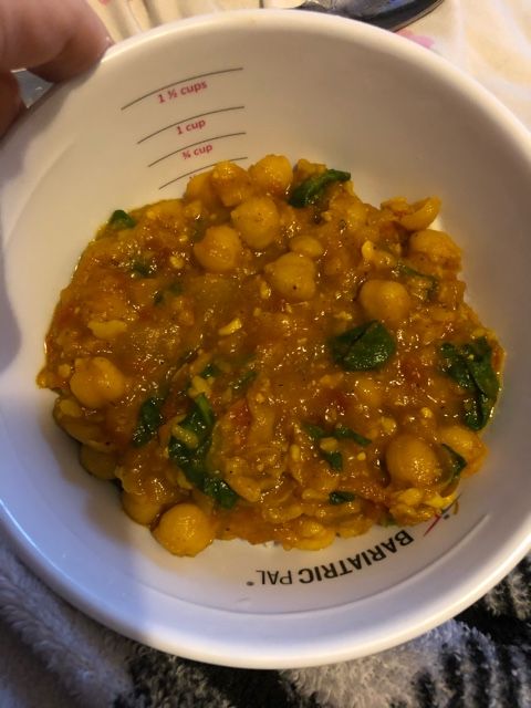 Instant pot Chana saag