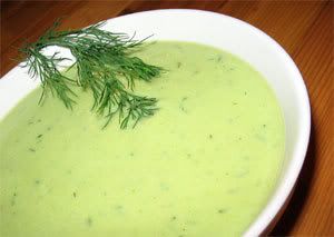 Jennifer Cornbleet's Raw Cream of Zucchini Soup