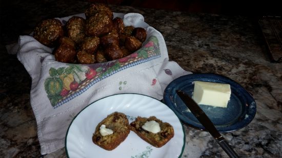 Cranberry Pecan Morning Glory Muffins