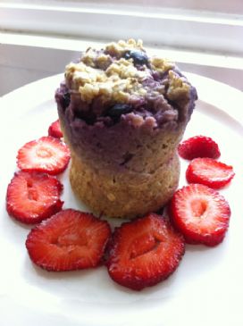 Blueberry Microwave Muffin